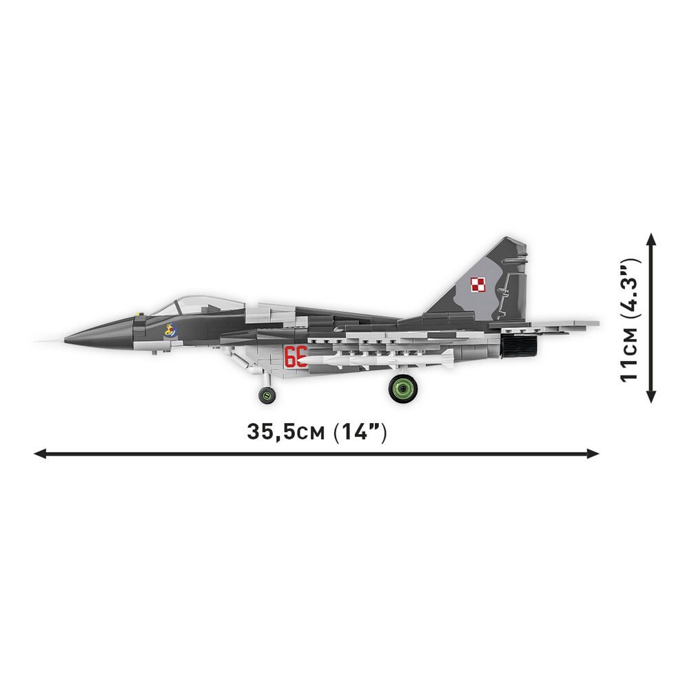 Заказать Конструктор COBI Самолет МиГ-29 UA/PL Fulcrum 550 деталей (COBI-5840)