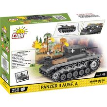 Конструктор COBI Вторая Мировая Война Танк Panzer II 250 деталей (COBI-2718)