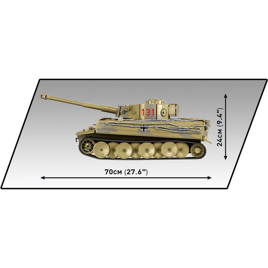 В Украине Конструктор COBI PZKPFW VI Тигр "131" 8000 деталей (COBI-2801)