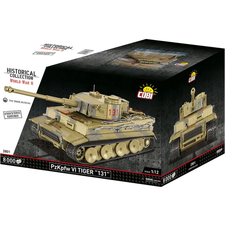 Конструктор COBI PZKPFW VI Тигр "131" 8000 деталей (COBI-2801)