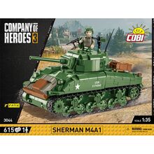 Конструктор COBI Company of Heroes 3 Танк M4 Шерман 615 деталей (COBI-3044)