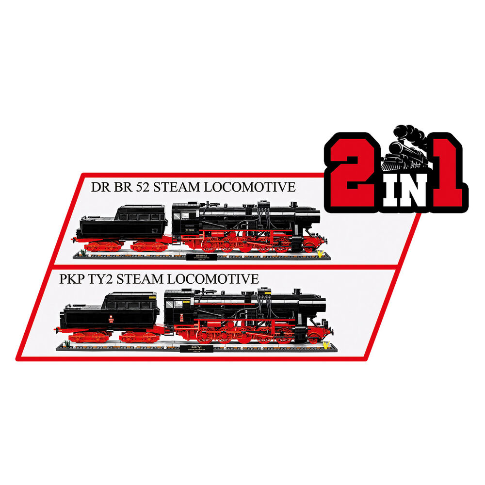 Покупка Конструктор COBI Локомотив DRB Class 52 Эксклюзивный набор 1:35 2623 деталей (COBI-6280)