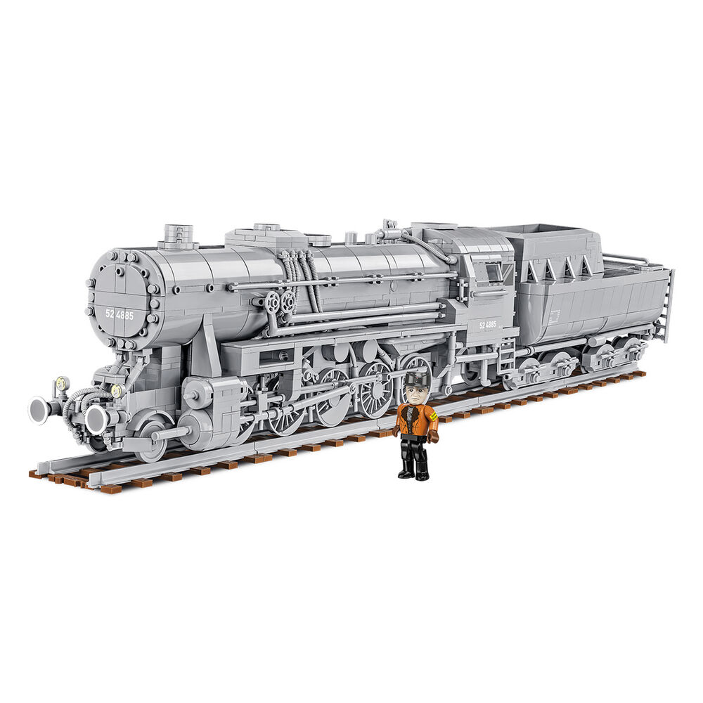 Конструктор COBI Локомотив Kriegslokomotive Class 52 1:35 2476 деталей (COBI-6281) Тематика потяги