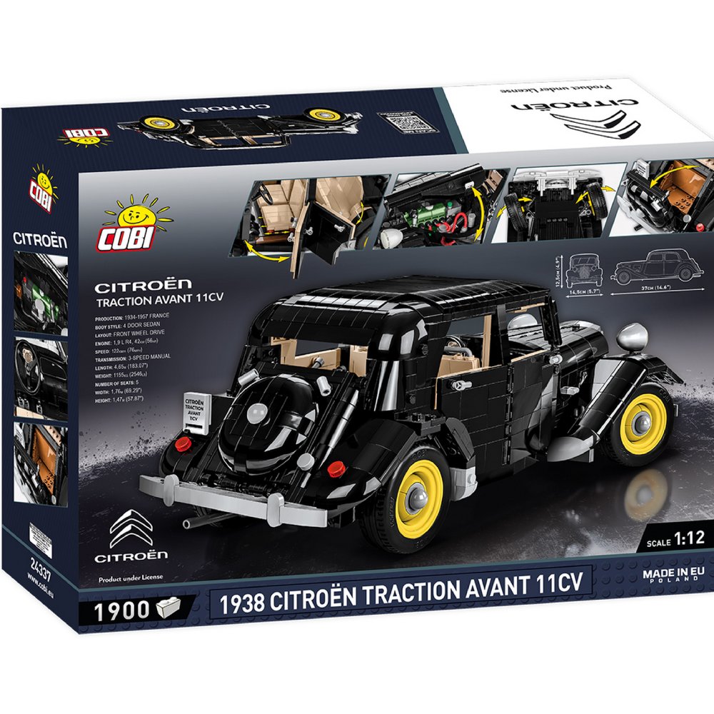 Покупка Конструктор COBI Citroen Traction Avant 11СВ 1:12 (COBI-24337)