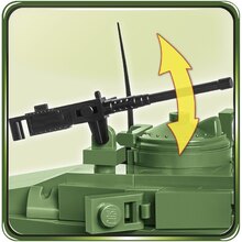 Конструктор COBI Вторая Мировая Война Танк M24 Чаффи (COBI-2543)