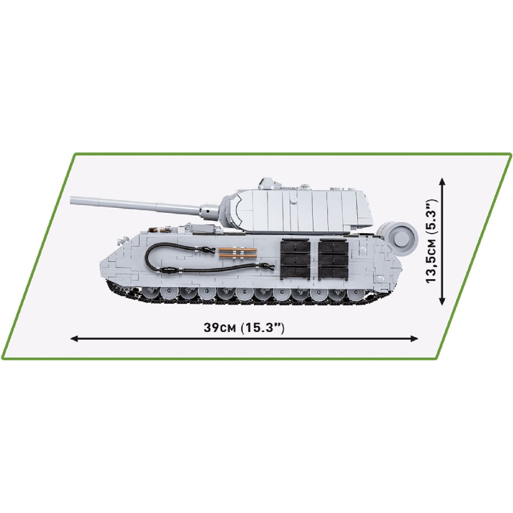 Зовнішній вигляд Конструктор COBI Танк Maus 1:28 (COBI-2559)