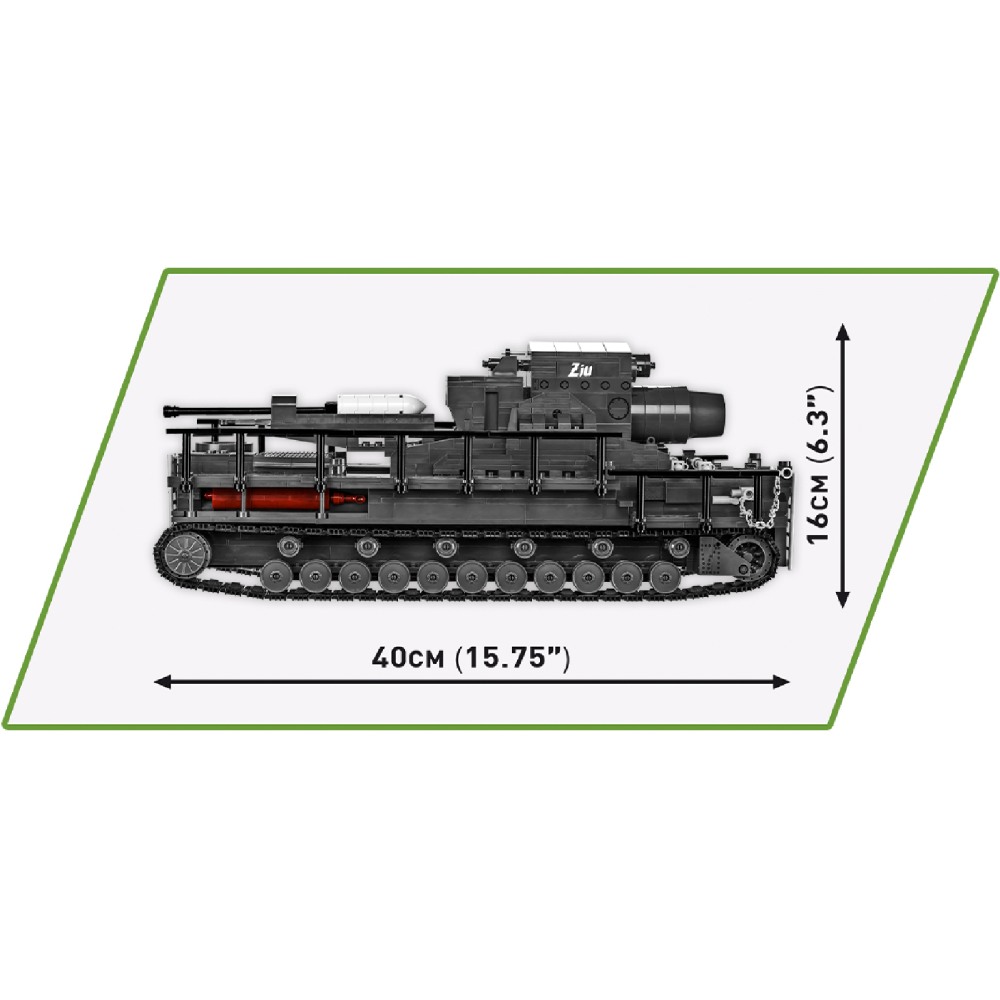 Изображение Конструктор COBIСамоходная мортира Карл 1:28 (COBI-2560)