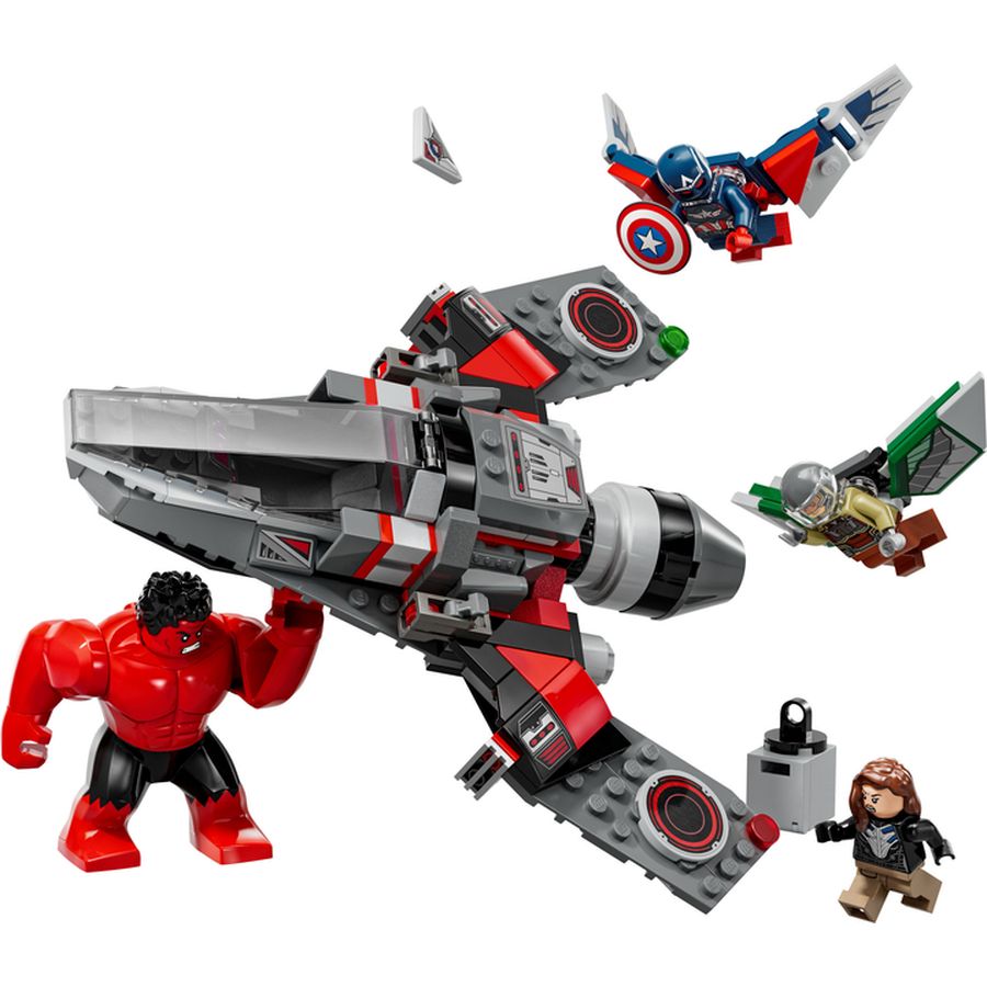 Конструктор LEGO Marvel Капітан Америка проти Червоного Халка 223 деталі (76292) Тип класичний