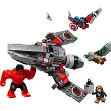 Конструктор LEGO Marvel Капітан Америка проти Червоного Халка 223 деталі (76292)