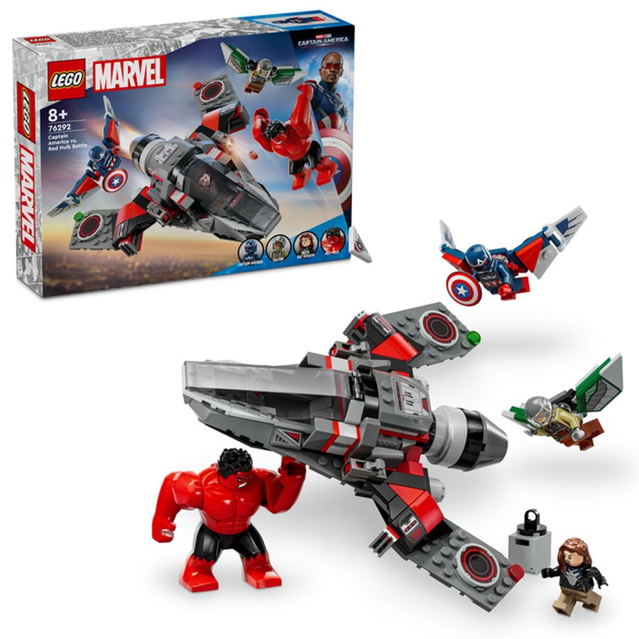 Покупка Конструктор LEGO Marvel Капітан Америка проти Червоного Халка 223 деталі (76292)