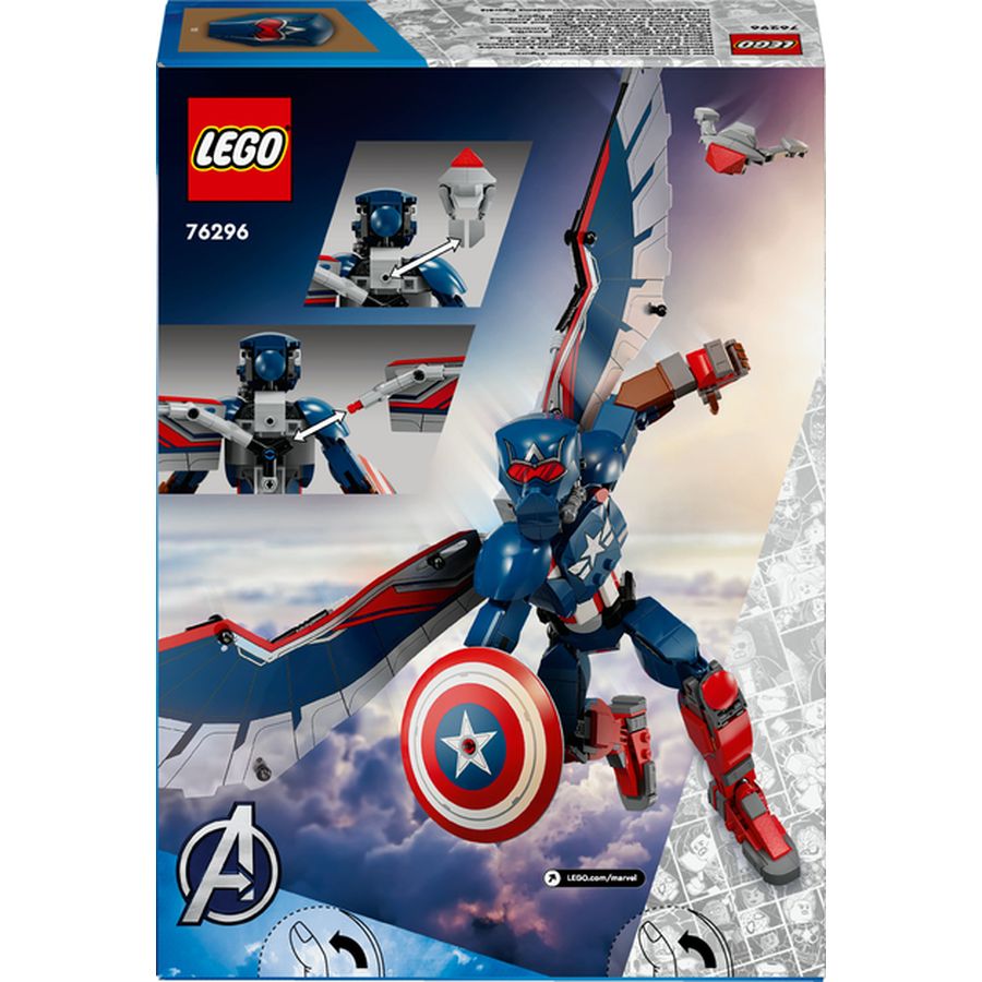 Покупка Конструктор LEGO Marvel Фігурка Нового Капітана Америка для збирання 359 деталей (76296)