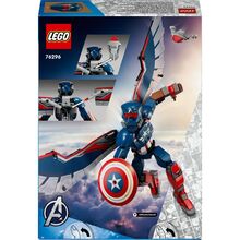 Конструктор LEGO Marvel Фігурка Нового Капітана Америка для збирання 359 деталей (76296)