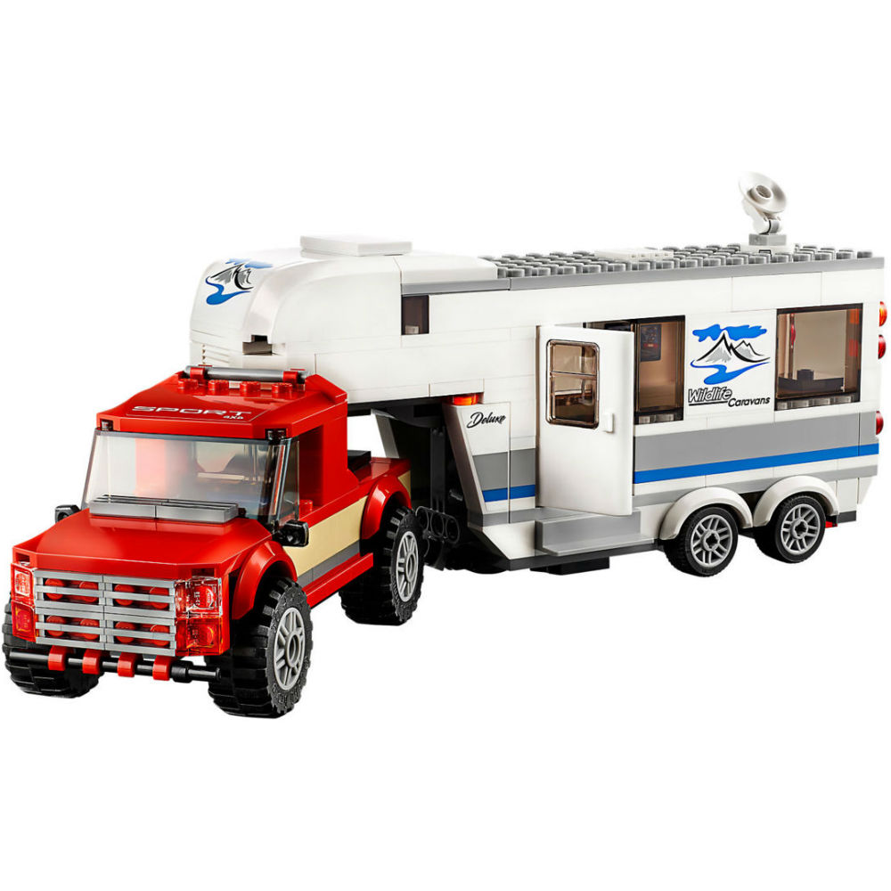 Конструктор LEGO City, Дом на колесах (5702016077513) Тематика транспорт