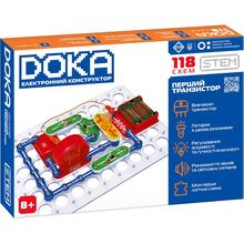 Конструктор электронный DOKA 118 схем (D70701)