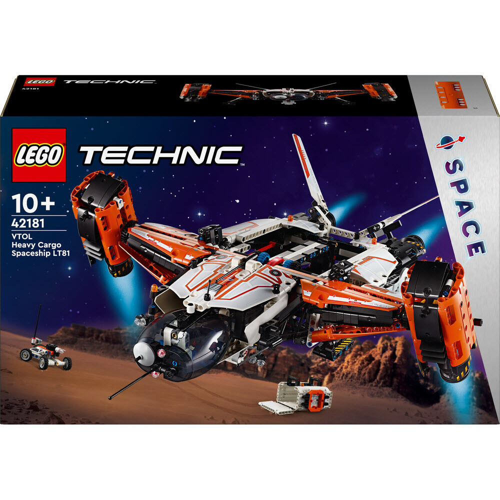 Конструктор LEGO Technic Грузовой космический корабль VTOL LT81 (42181)