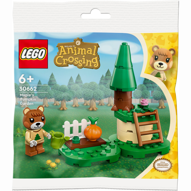 Конструктор LEGO Animal Crossing Тыквенный сад Maple (30662)