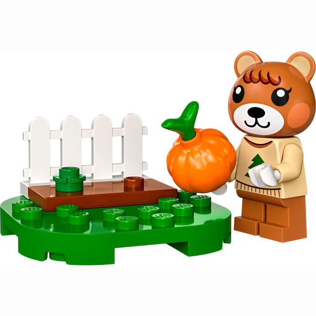 Конструктор LEGO Animal Crossing Гарбузовий сад Maple (30662) Кріплення блок