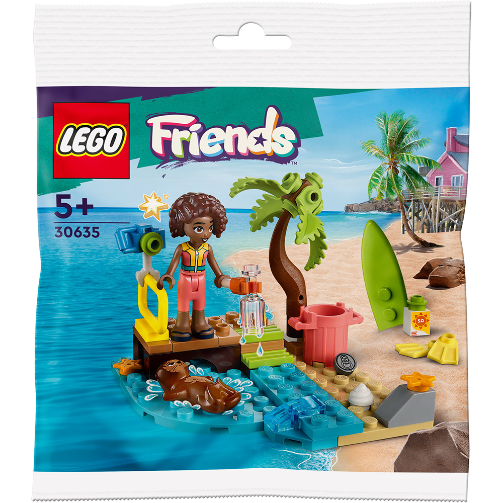 Внешний вид Конструктор LEGO Friends Уборка пляжа (30635)