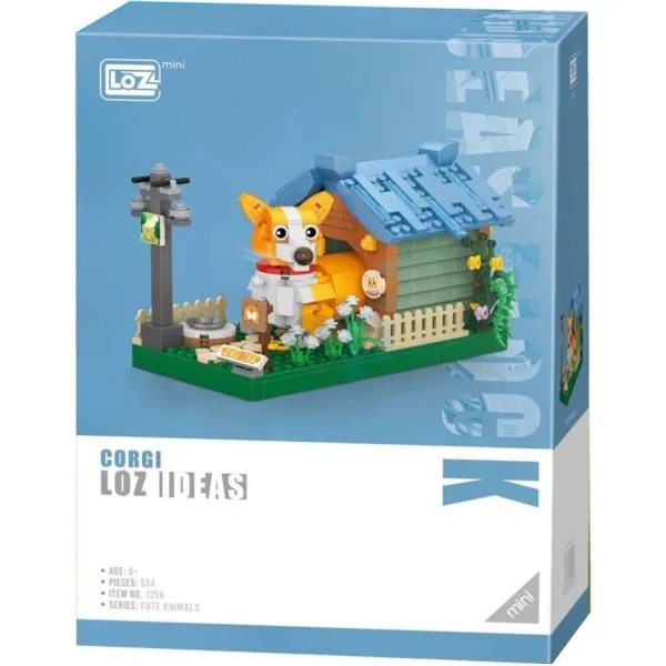 Конструктор LOZ MINI Коргі (1256) Крепление блок