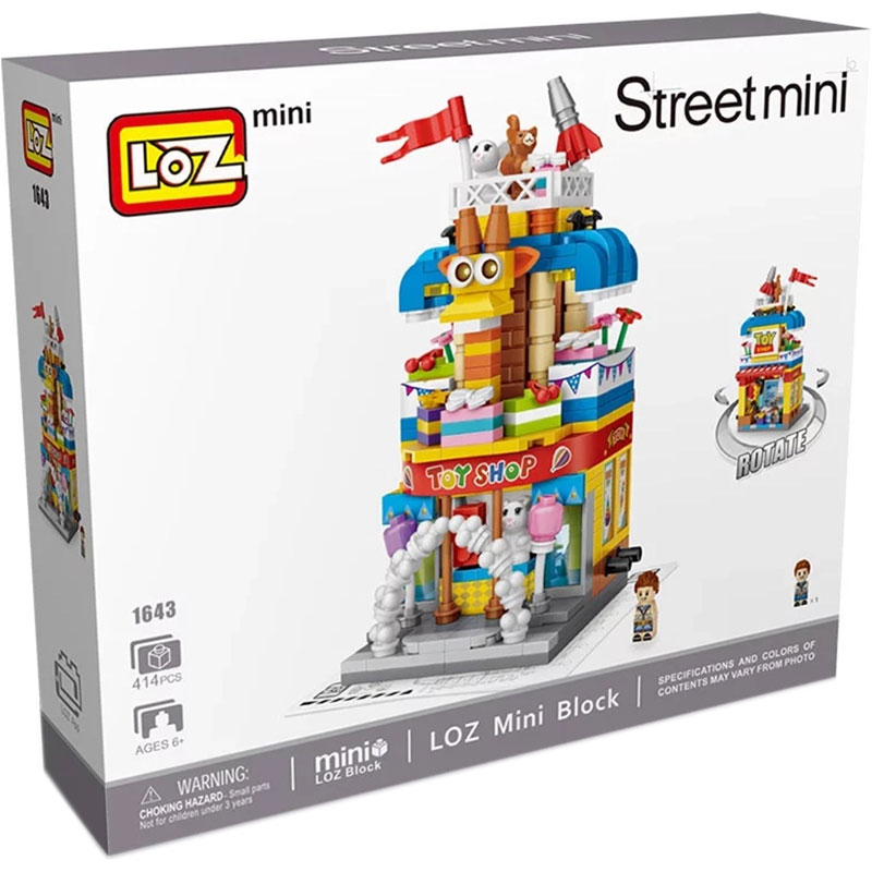 Конструктор LOZ mini Toys Shop (1643) Тематика тематический