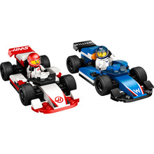 City Автомобілі для гонок F1 команд Williams Racing та Haas F1 92 деталі (60464)