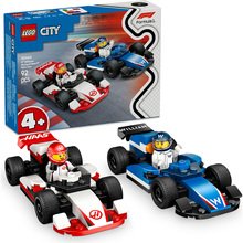 City Автомобілі для гонок F1 команд Williams Racing та Haas F1 92 деталі (60464)