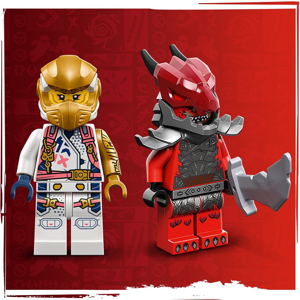 Внешний вид Конструктор LEGO Ninjago Дракон Сори Спин-джитсу 56 деталей (71824)