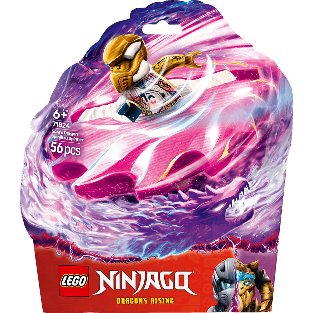 Конструктор LEGO Ninjago Дракон Сори Спин-джитсу 56 деталей (71824)