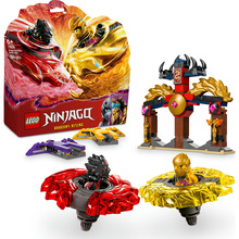 Конструктор LEGO Ninjago Бойовий набір дракона Спін-джитсу 186 деталей (71826)