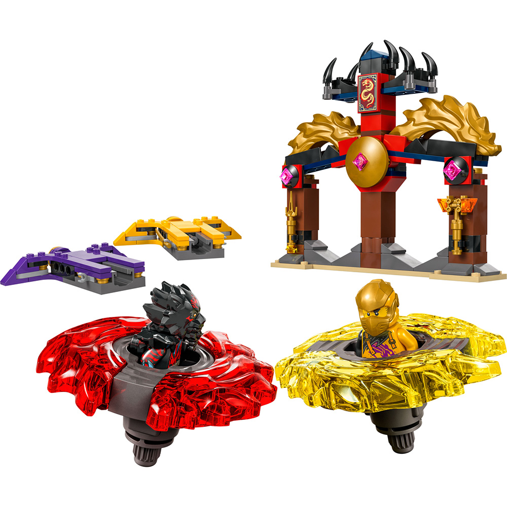 Конструктор LEGO Ninjago Бойовий набір дракона Спін-джитсу 186 деталей (71826) Тип класичний