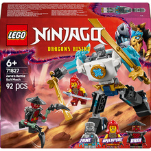 Конструктор LEGO Ninjago Бойовий костюм-робот Зейна 92 деталі (71827)