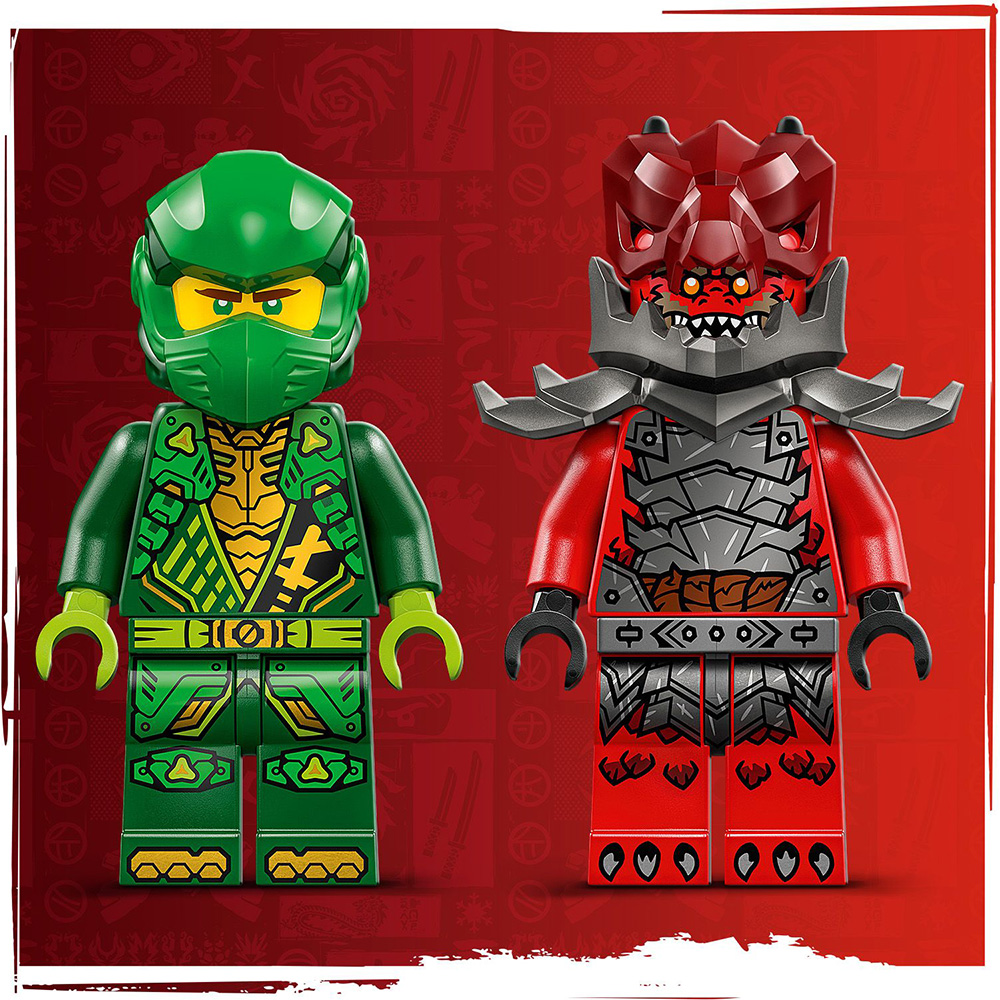 Фото Конструктор LEGO Ninjago Автомобіль для гонок Ллойда з інерційним двигуном 181 деталь (71828)