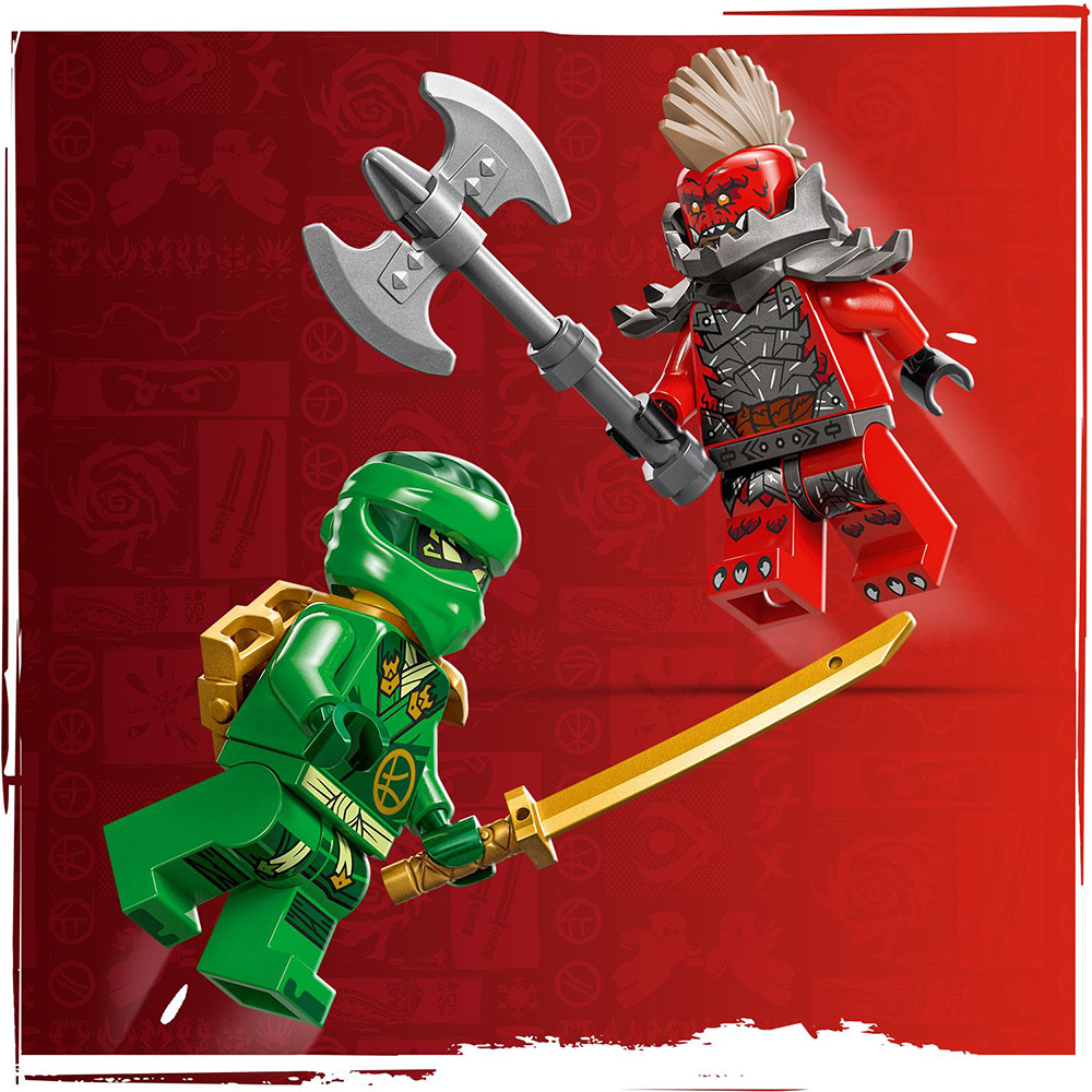 Замовити Конструктор LEGO Ninjago Зелений лісовий дракон Ллойда 128 деталей (71829)