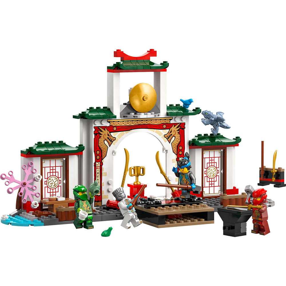 Конструктор LEGO Ninjago Храм ниндзя Спин-джитсу 158 деталей (71831) Тип классический