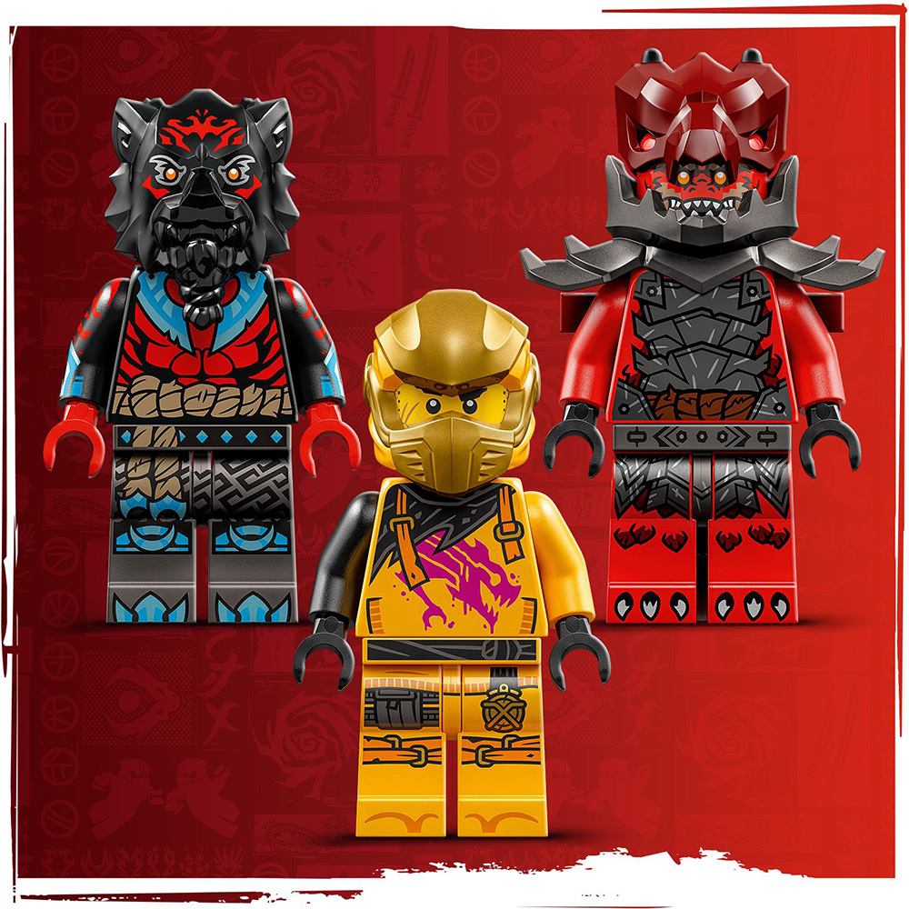 Покупка Конструктор LEGO Ninjago Суперштормовой реактивный самолет Рас и Арин 510 деталей (71833)