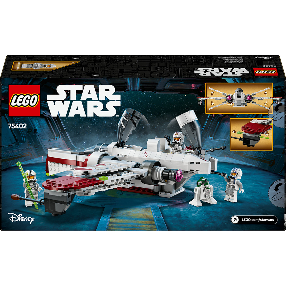 Изображение Конструктор LEGO Star Wars Звездный истребитель ARC-170 497 деталей (75402)