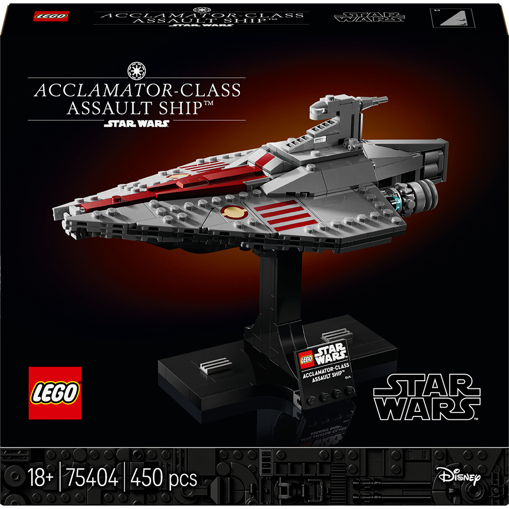 Конструктор LEGO Star Wars Штурмовий корабель класу Аккламатор 450 деталей (75404)