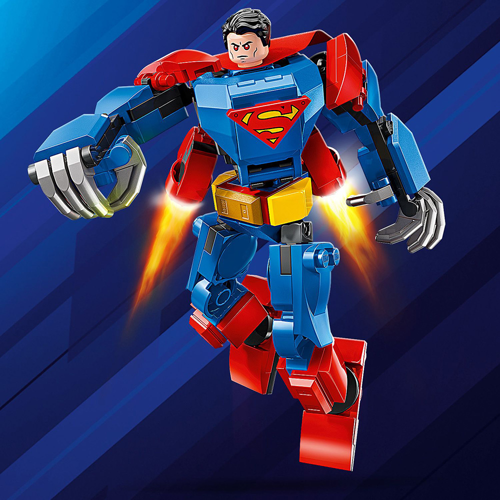 Конструктор LEGO DC Batman Супермен-робот против Лекса Лютора 120 деталей (76302) Тематика герои фильмов и мультфильмов