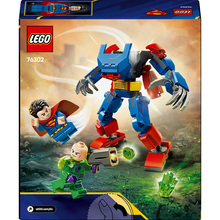 Конструктор LEGO DC Batman Супермен-робот против Лекса Лютора 120 деталей (76302)