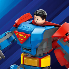 Конструктор LEGO DC Batman Супермен-робот против Лекса Лютора 120 деталей (76302)