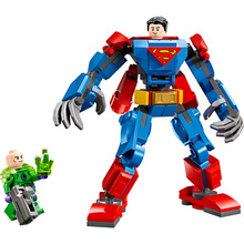 Конструктор LEGO DC Batman Супермен-робот против Лекса Лютора 120 деталей (76302)