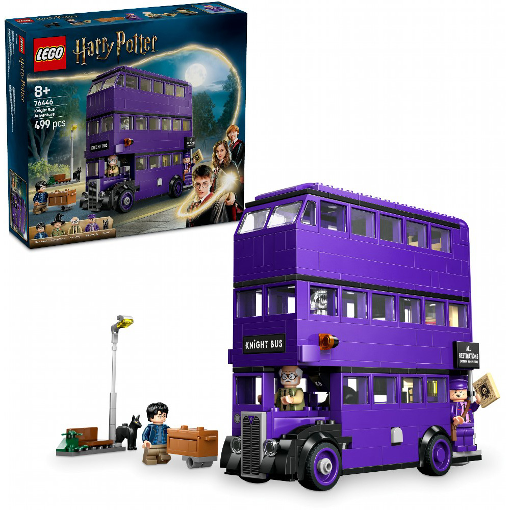 Покупка Конструктор LEGO Harry Potter Пригоди на Лицарському автобусі 499 деталей (76446)