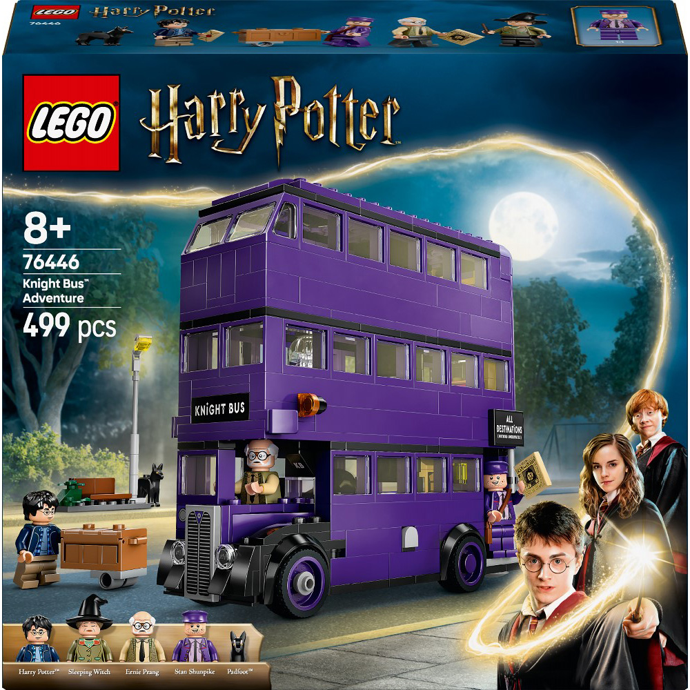 Конструктор LEGO Harry Potter Приключения на Рыцарском автобусе 499 деталей (76446)