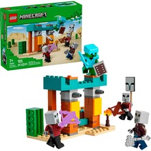 Конструктор LEGO Minecraft Пустынный патруль разбойника (21267)