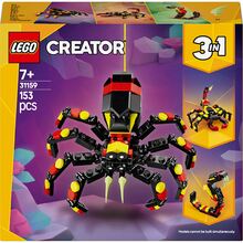 Конструктор LEGO Creator 3 в 1 Дика тварина: Дивовижний павук 153 деталі (31159)