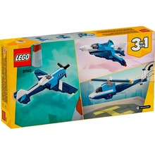 Конструктор LEGO Creator 3 в 1 Авиация: спортивный самолет 178 деталей (31160)