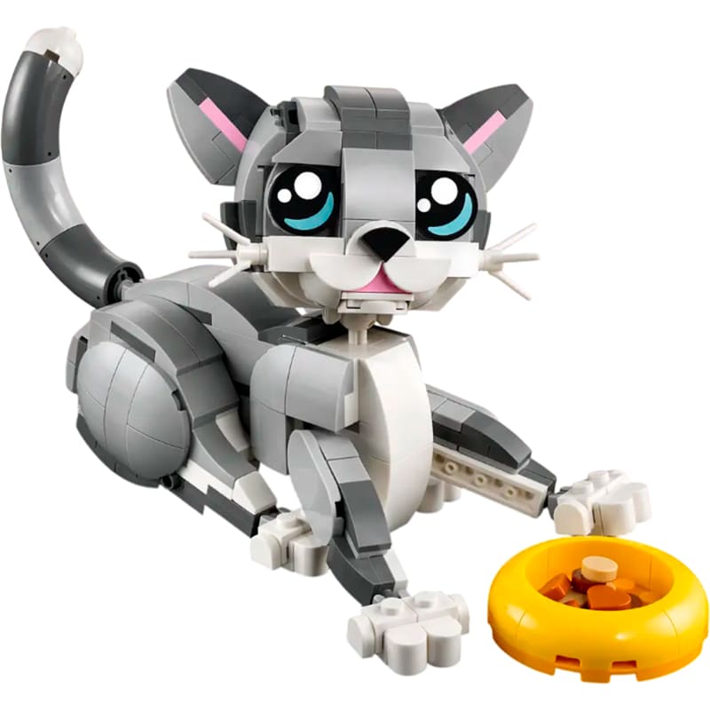 Покупка Конструктор LEGO Creator 3 в 1 Игривый кот 407 деталей (31163)