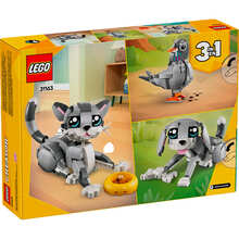 Конструктор LEGO Creator 3 в 1 Игривый кот 407 деталей (31163)