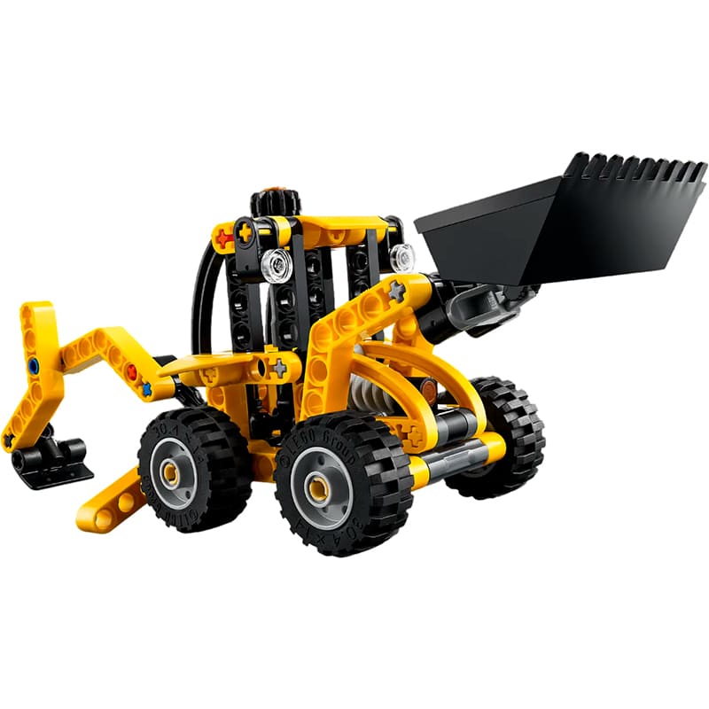 Зовнішній вигляд Конструктор LEGO Technic Екскаватор-навантажувач 104 деталі (42197)