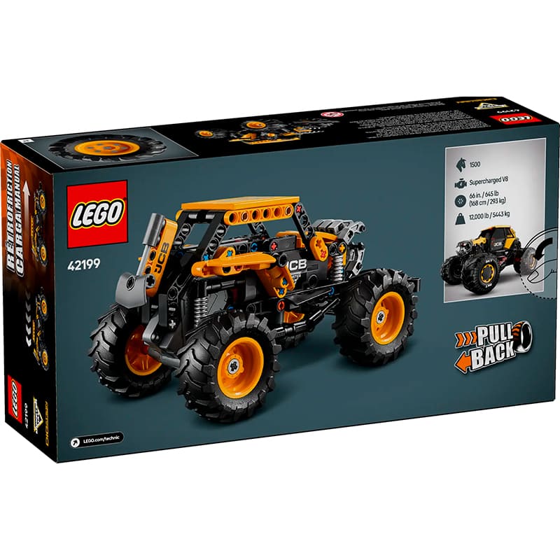 Заказать Конструктор LEGO Technic Monster Jam DIGatron с инерционным двигателем 218 деталей (42199)